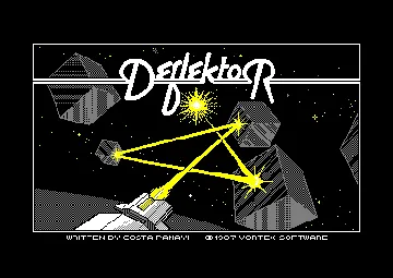 Deflektor (UK) (1987) (Trainer) screen shot title